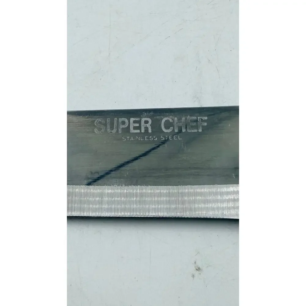 Super-Chef Everbrite S.STEEL Chefs Knife 13.5'' Japan Wood Handle